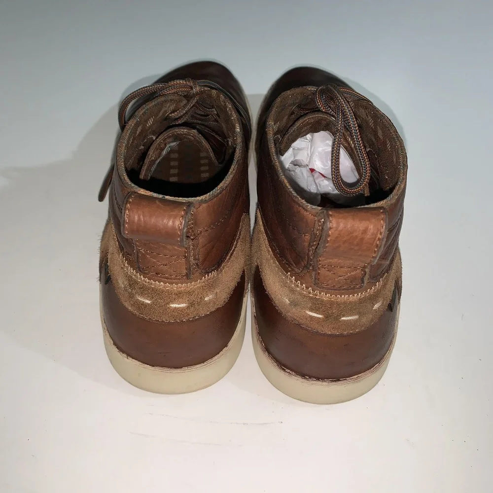 Chaco Boots Mens Size 13 Brown Leather Chukka Ankle Casual Lace Up JCH106689